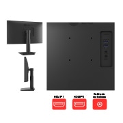 Entradas del Monitor IPS Full HD de 24 pulgadas